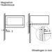 BFL550MB0 Serie 4 Inbouwmagnetron 59 x 38 cm 