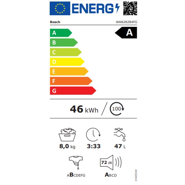 Bosch WAN282B4FG 