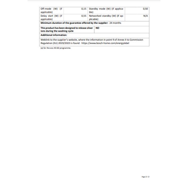 Bosch WAN282B4FG 