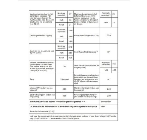 WNG24405FG   Bosch