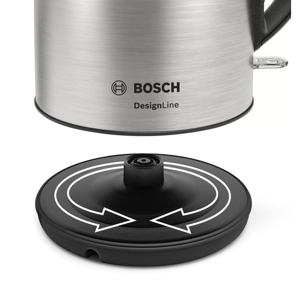 Bosch TWK3P420 Waterkoker DesignLine 1.7 l RVS