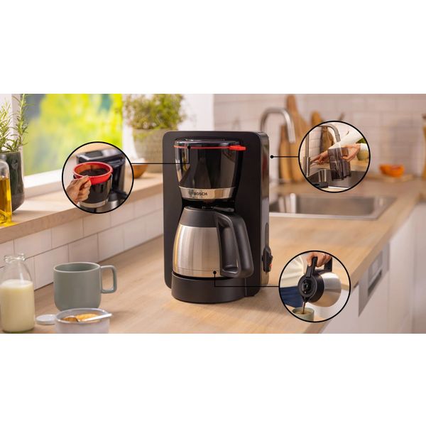 Bosch TKA5M253 Koffiemachine MyMoment Zwart