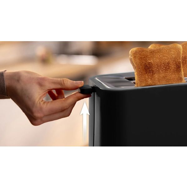 Bosch TAT4M223 MyMoment Compact toaster Black