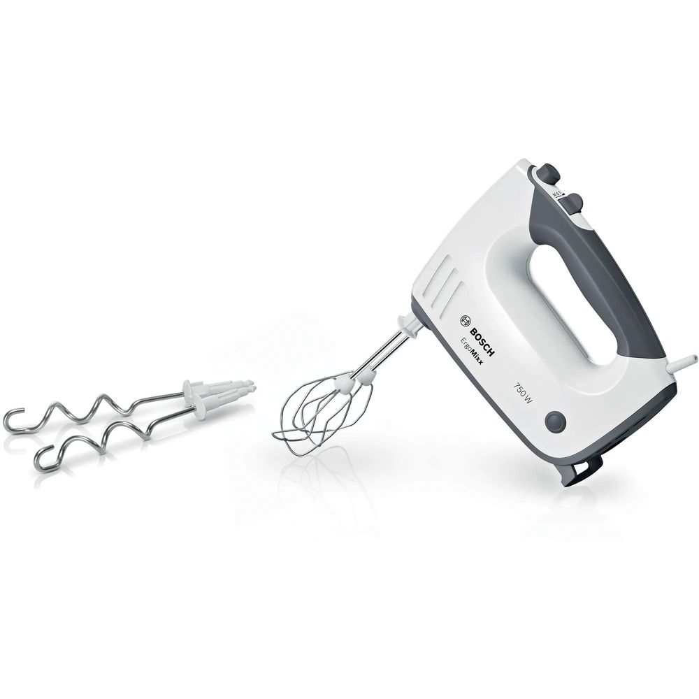 Bosch Mixer MFQ37400 Handmixer ErgoMixx 750 W Wit, Grijs