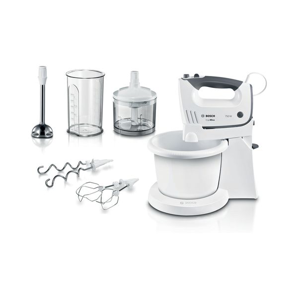 Mixeur main ErgoMixx 750 W Blanc, Gris 