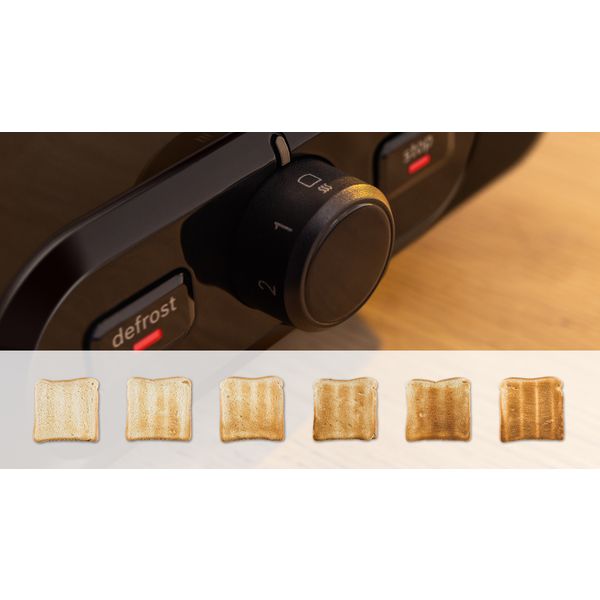 Bosch TAT5M420 Toaster Compact MyMoment RVS