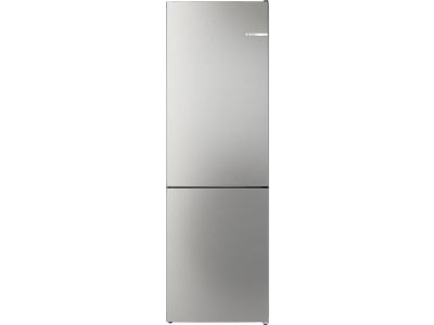 KGN362LAF Serie 4 Vrijstaande koel-vriescombinatie met bottom-freezer 186 x 60 cm metal look, Total No Frost