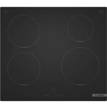 PIE61ABB5E Serie 4 Inductiekookplaat 60 cm Matzwart, Opbouw zonder kader