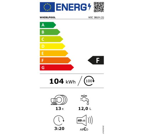 WIC 3B19  Whirlpool