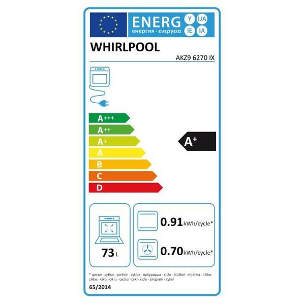 Whirlpool AKZ9 6270 IX