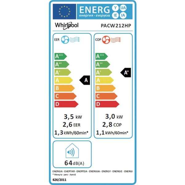 Whirlpool PACW212HP