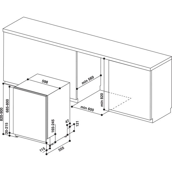 Whirlpool WIC 3C33 PE