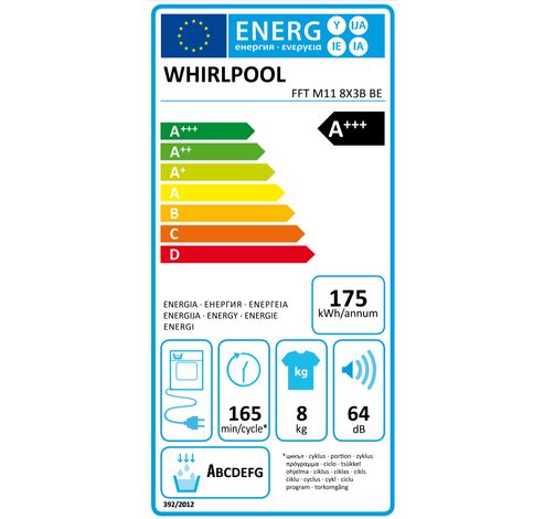 FFT M11 8X3B BE  Whirlpool