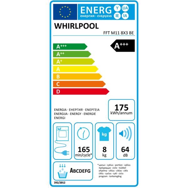 Whirlpool FFT M11 8X3 BE