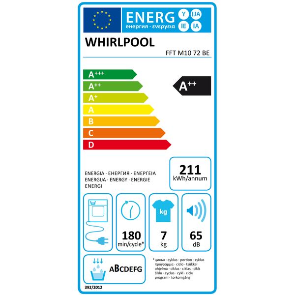 Whirlpool FFT M10 72 BE