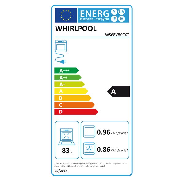 Whirlpool WS68V8CCXT