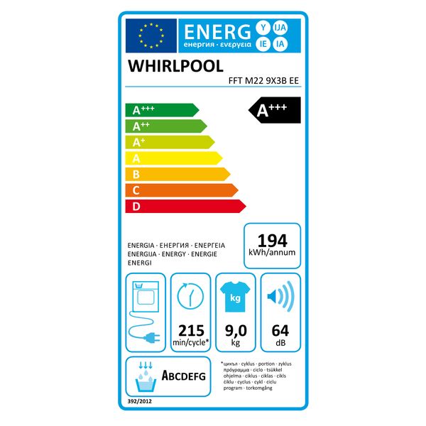 Whirlpool FFT M22 9X3B EE