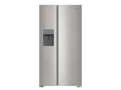 WHG2 6574W X5E Amerikaanse koelkast Pearl Inox