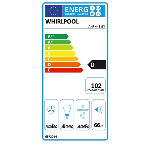 AKR 443 GY  Whirlpool