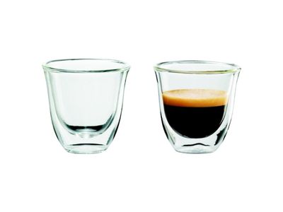 2 verres à espresso 60 ml