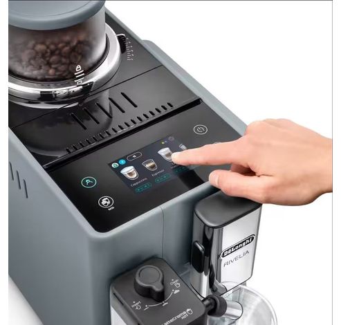 EXAM44055G Rivelia Espresso Pebble Grey  De'Longhi