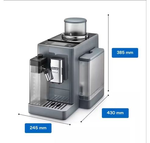 EXAM44055G Rivelia Espresso Pebble Grey  De'Longhi