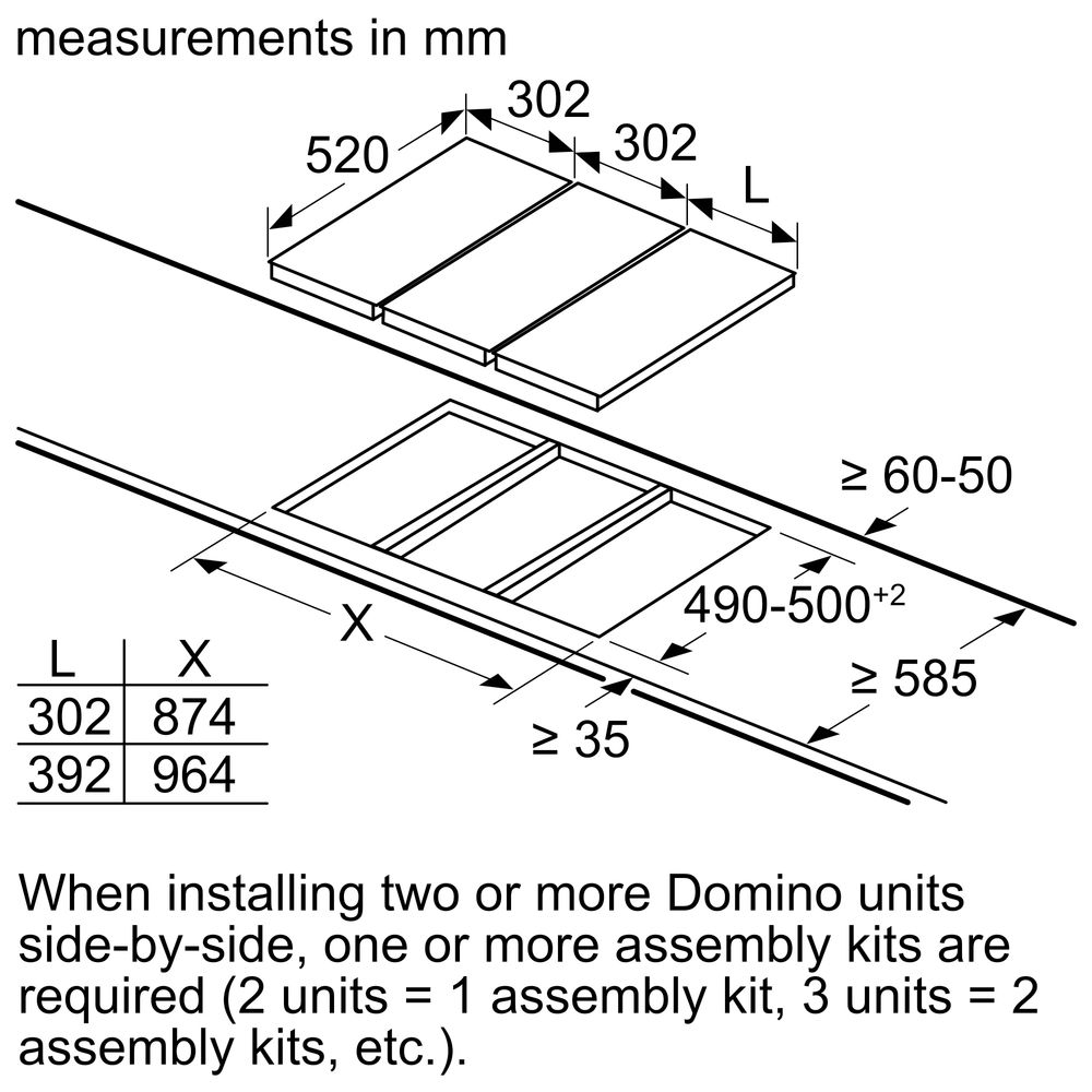 Siemens Domino kookplaat ET375FFP1E