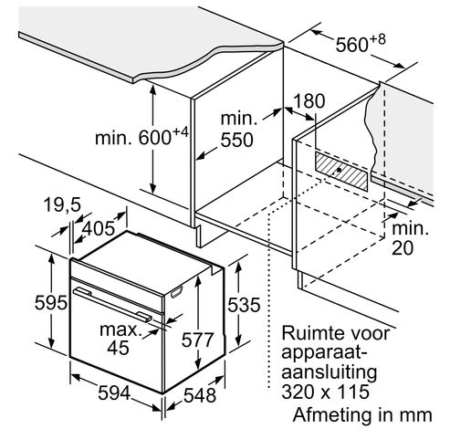 HN978GQB10 cm Noir  Siemens