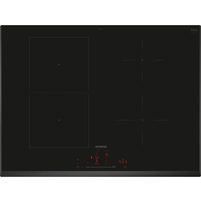 ED751HSB1E iQ500 Inductiekookplaat 70 cm Zwart, opbouwmontage zonder rand Siemens