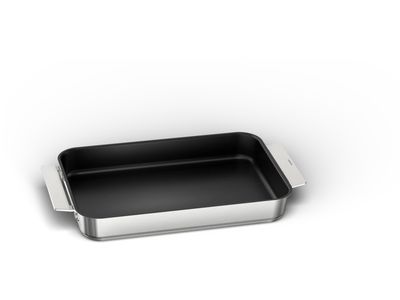 HZ9FF010 Braadpan 353 mm anti-aanbak laag , roestvrij staal