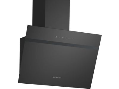 LC65KDK60 iQ100 Wanddampkap 60 cm zwart glas