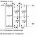 KI96NVFD0 iQ300 Inbouw koel-vriescombinatie 193.5 x 55.8 cm Vlakscharnier 