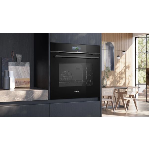 Siemens HS736G3B1 Combi stoomoven Zwart