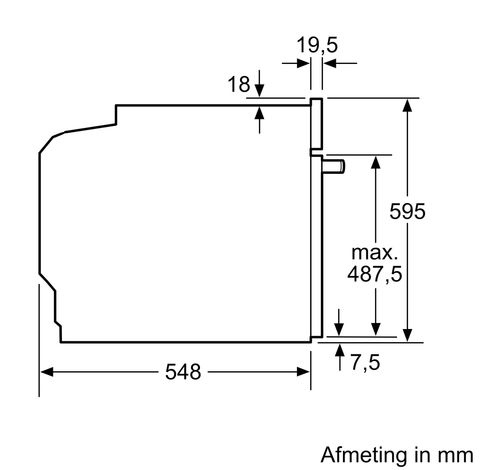 HB774G2B1 Zwart  Siemens