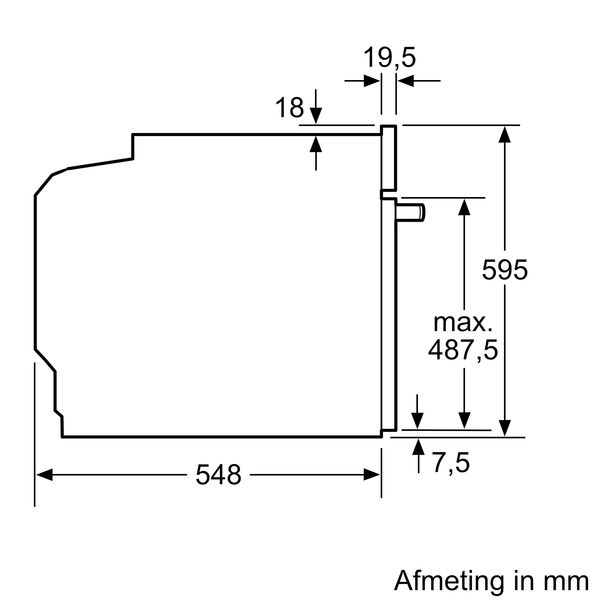 HB774A1B1 Zwart Siemens