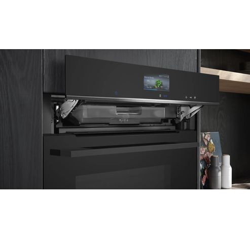 CS736G1B2 combi-stoomoven Zwart  Siemens