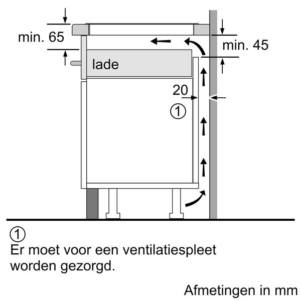 EX851HVC1E iQ700 80 cm Zwart, opbouwmontage zonder rand Siemens