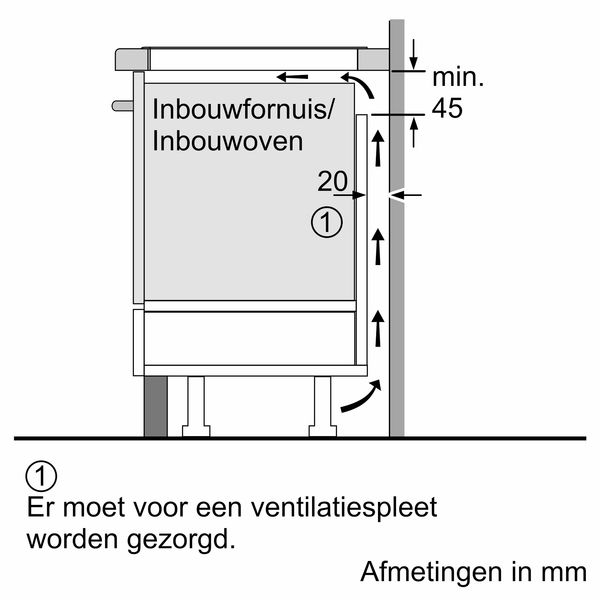 EX851HVC1E iQ700 80 cm Zwart, opbouwmontage zonder rand Siemens