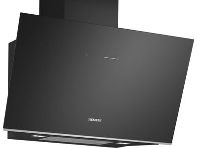 LC91KLT60 iQ700 Wandschouwkap 90 cm zwart glas