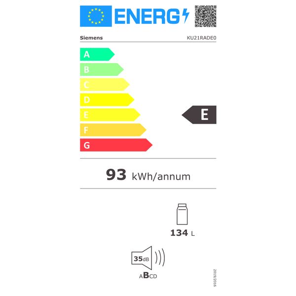 Siemens KU21RADE0