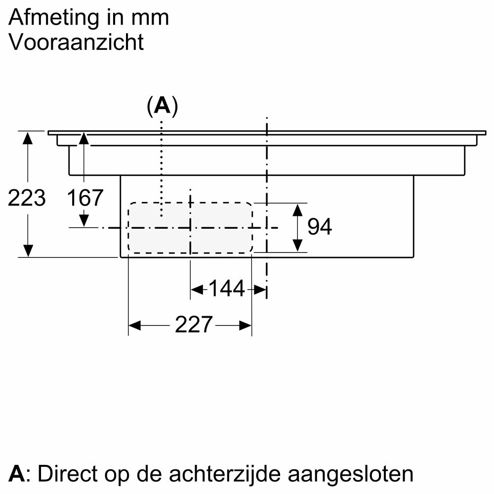 Siemens Kookplaat met afzuiging ED851HQ26M