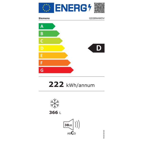 Siemens GS58NAWDV