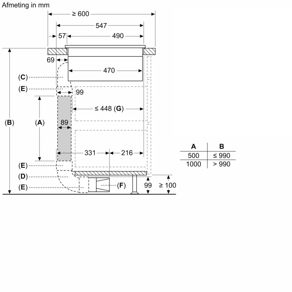 Siemens Kookplaat met afzuiging ED811HQ26E