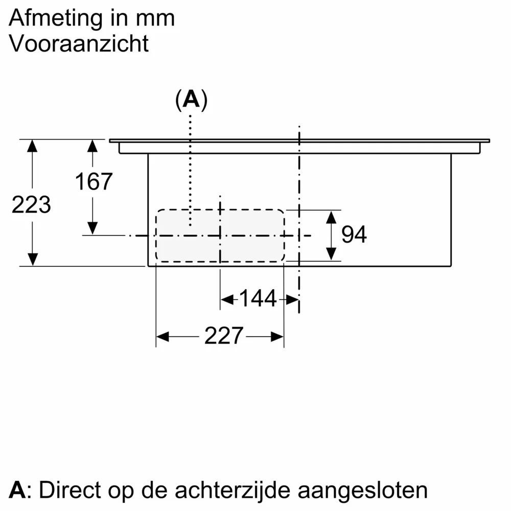 Siemens Kookplaat met afzuiging ED711HQ26E