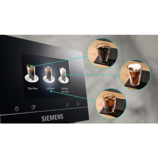 Siemens TQ717DF5 Inbouw espresso volautomaat EQ700 integral Donker inox, Waterreservoir