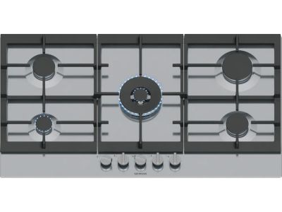 EC9A5RI90 iQ500 Gaskookplaat 90 cm Inox