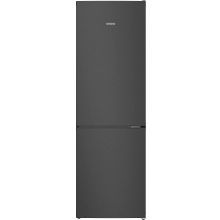 KG36NEXAG iQ300 Vrijstaande koel-vriescombinatie met bottom-freezer 186 x 60 cm Zwart geborsteld staal anti-fingerprint