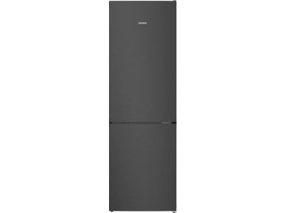 KG36NEXAG iQ300 Vrijstaande koel-vriescombinatie met bottom-freezer 186 x 60 cm Zwart geborsteld staal anti-fingerprint