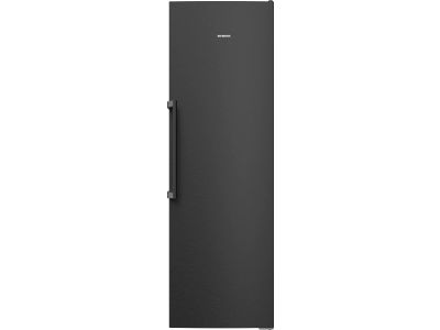 GS36NEXCM iQ300 Vrijstaande vriezer 186.2 x 59.5 cm Geborsteld zwart staal anti-fingerprint