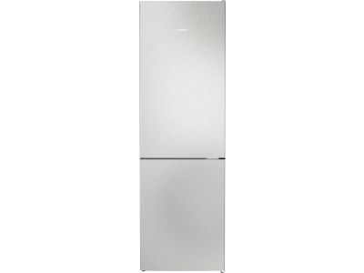 KG36N2LCF iQ300 Vrijstaande koel-vriescombinatie met bottom-freezer 186 x 60 cm Metal look